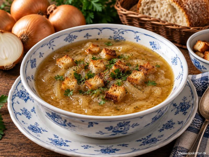 Frøken Jensens løgsuppe