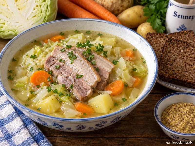 hvidkålssuppe